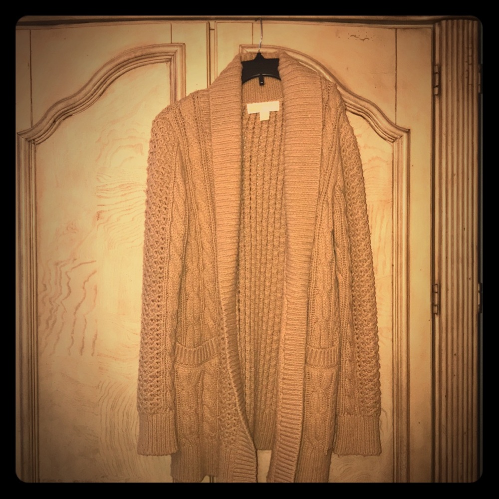 Michael Kors Tan cardigan